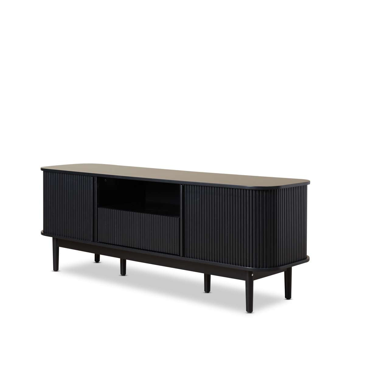 Maeve Entertainment Unit Black | Living Room Storage