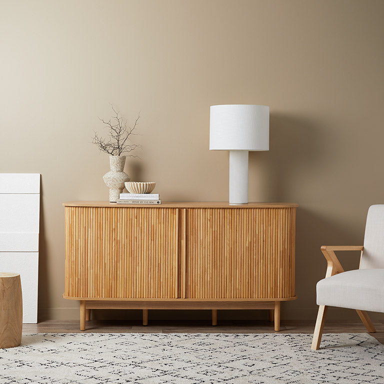 Maeve Natural Buffet: Elegant Storage by Mocka