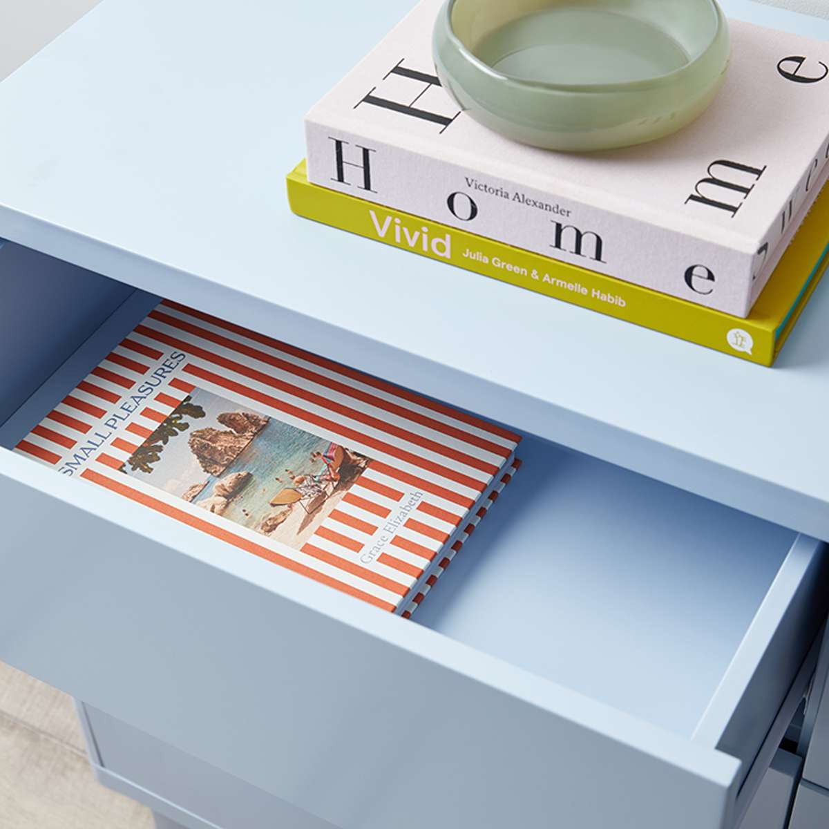 Oslo Six Drawer - Pale Blue | Shop Storage with Mocka