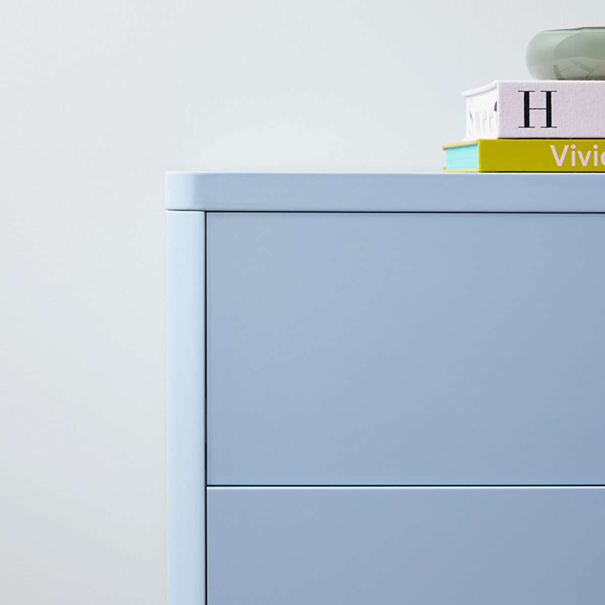 Oslo Six Drawer - Pale Blue | Shop Storage with Mocka