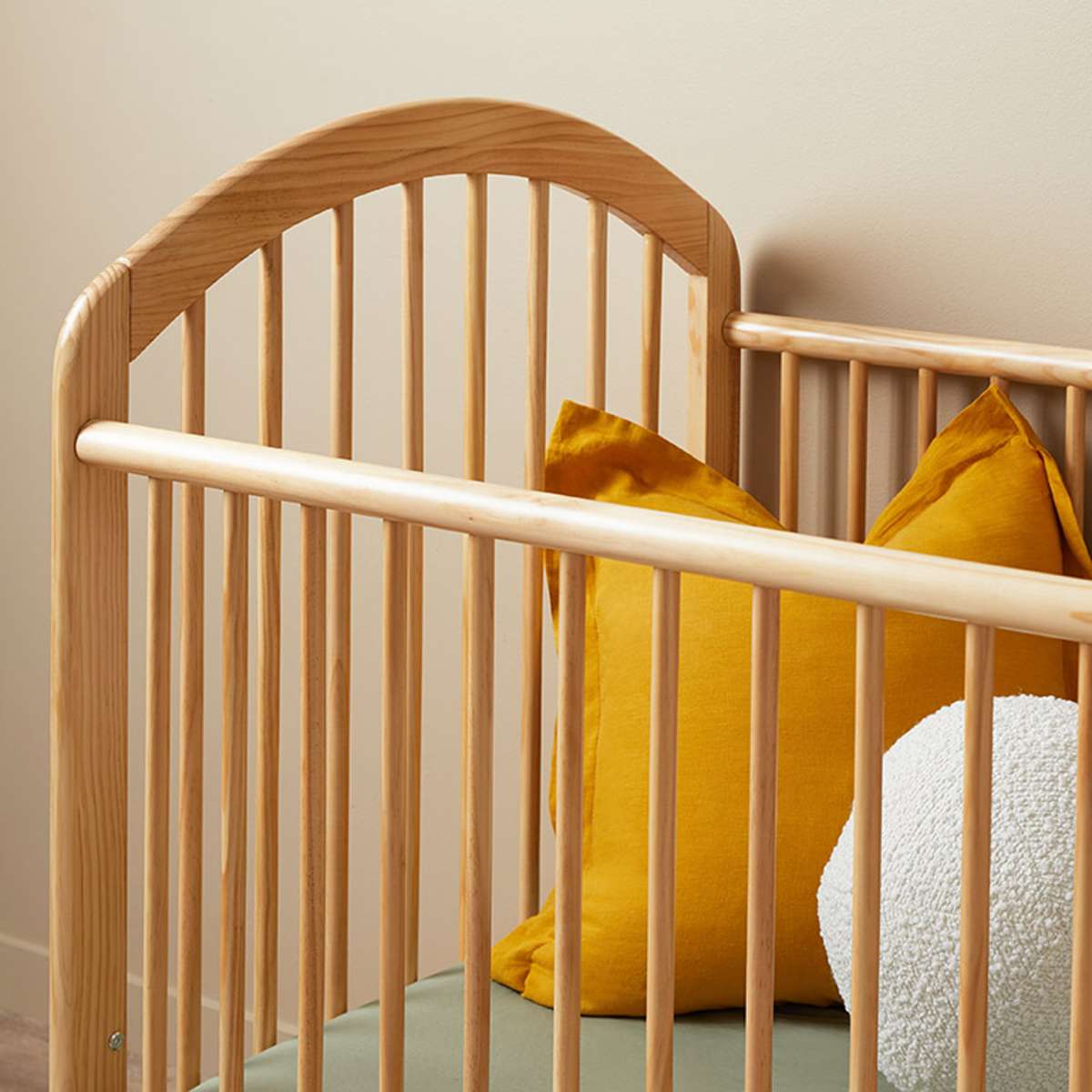 Archie Cot - Natural | Nursery Furniture | Mocka NZ