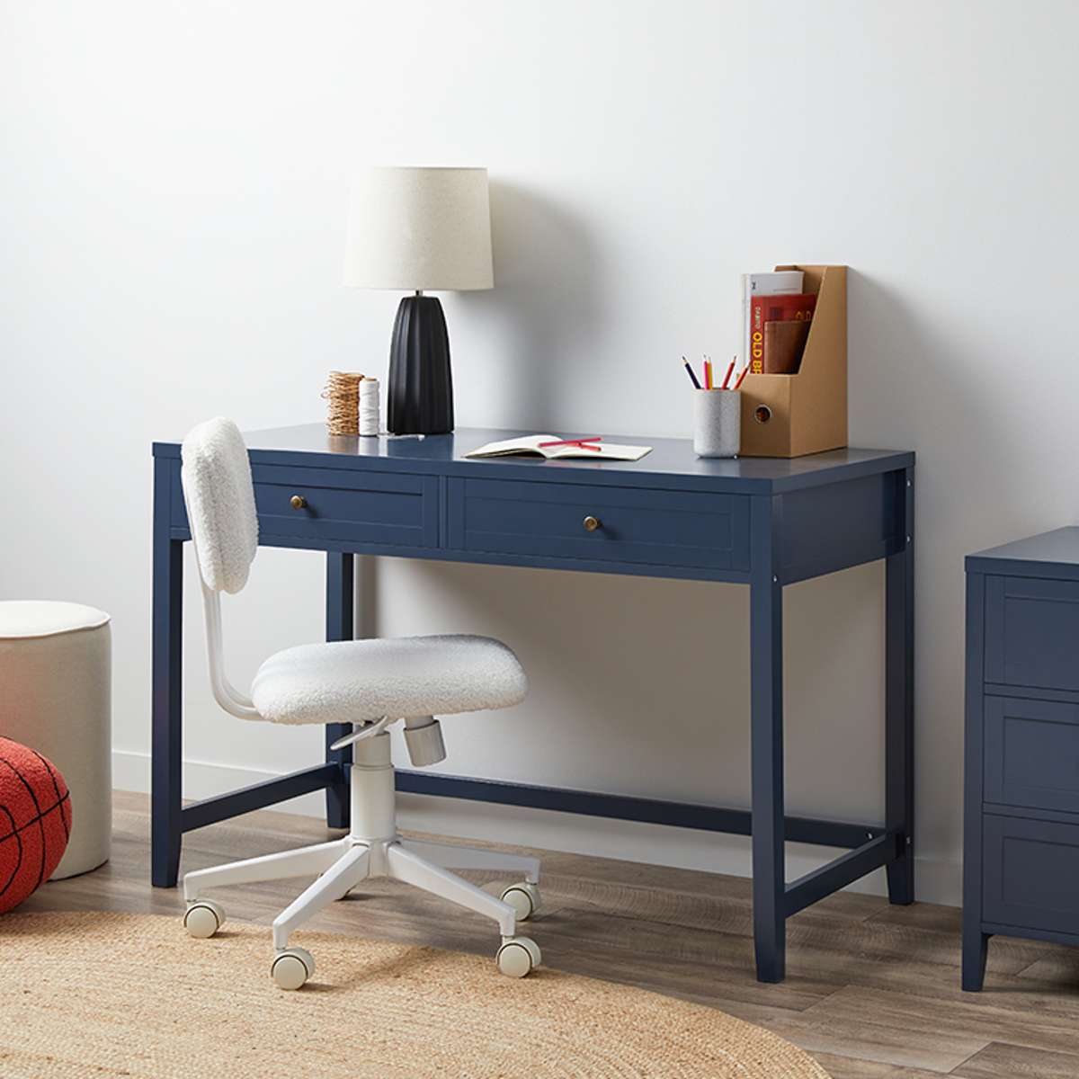 Cove Desk - Midnight | Shop Office Furniture | Mocka NZ