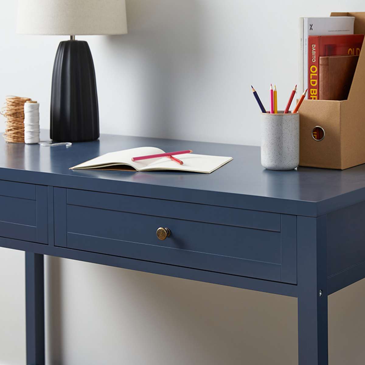 Cove Desk - Midnight | Shop Office Furniture | Mocka NZ