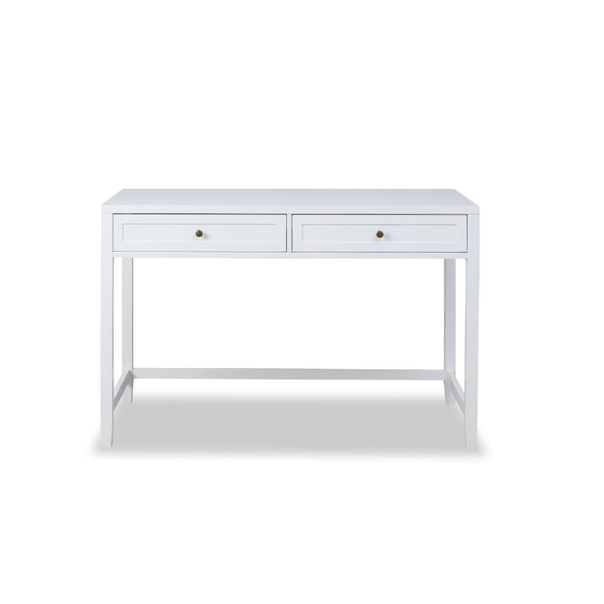 Cove Desk - White | Office Desk With Storage | Mocka