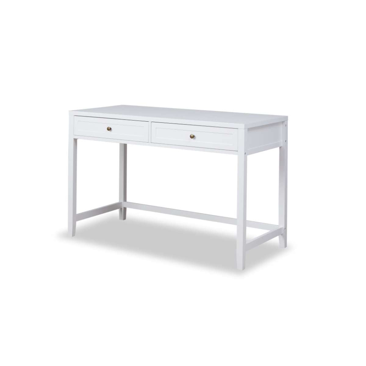 Cove Desk - White | Office Desk With Storage | Mocka