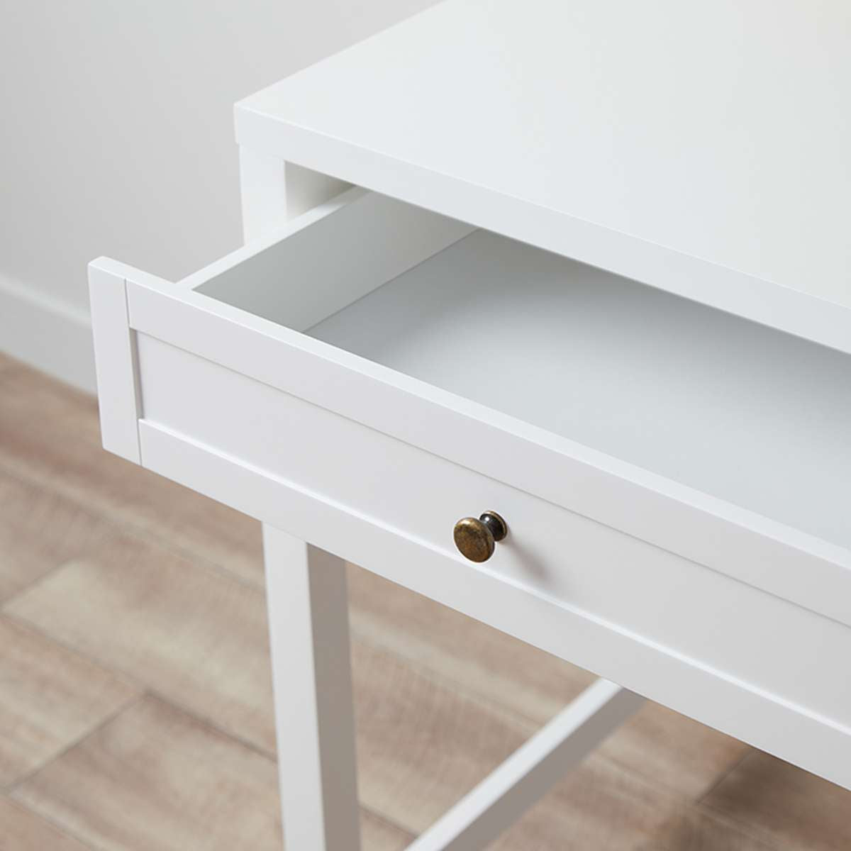 Cove Desk - White | Office Desk With Storage | Mocka