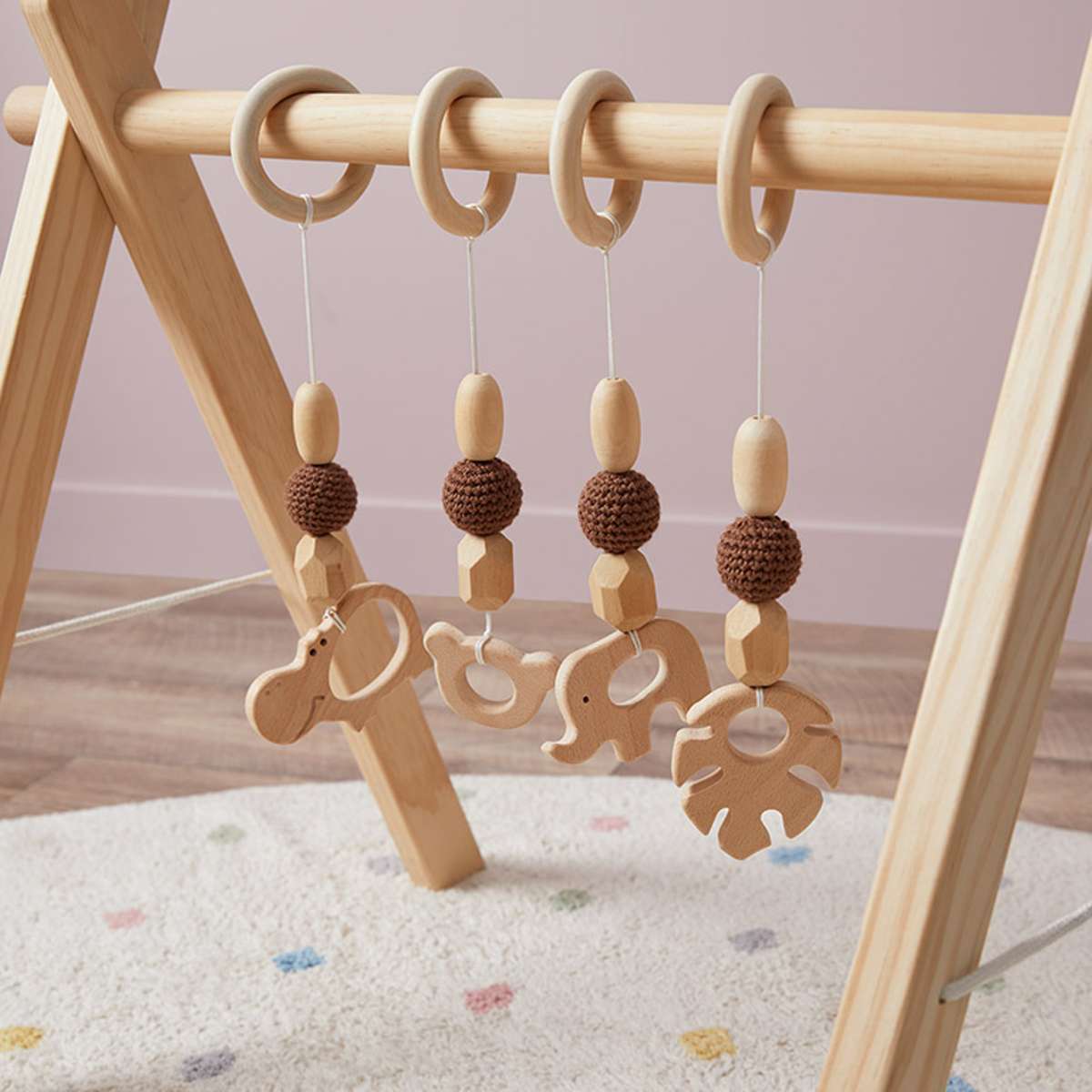 Mocka Wooden Baby Play Gym - Mocka New Zealand