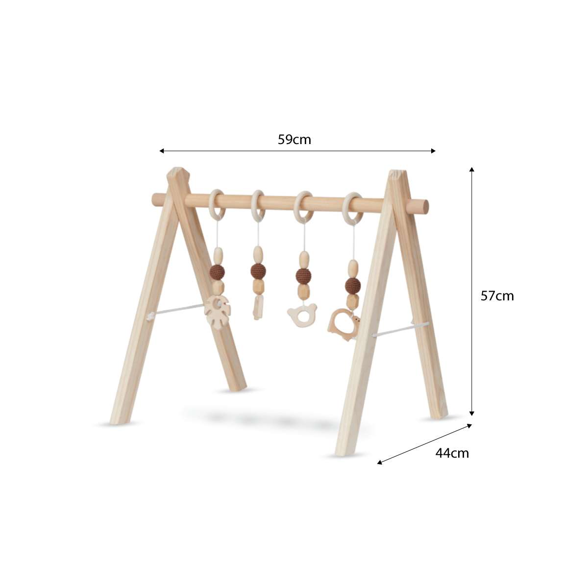 Mocka Wooden Baby Play Gym - Mocka New Zealand