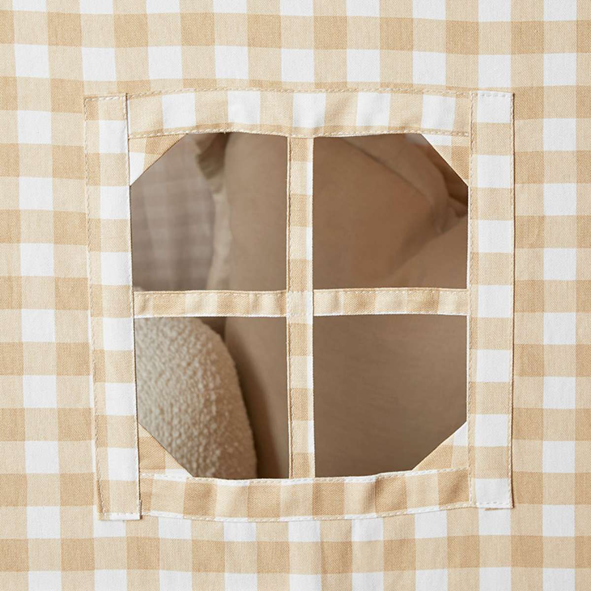 Minka House - Beige Gingham - Mocka New Zealand