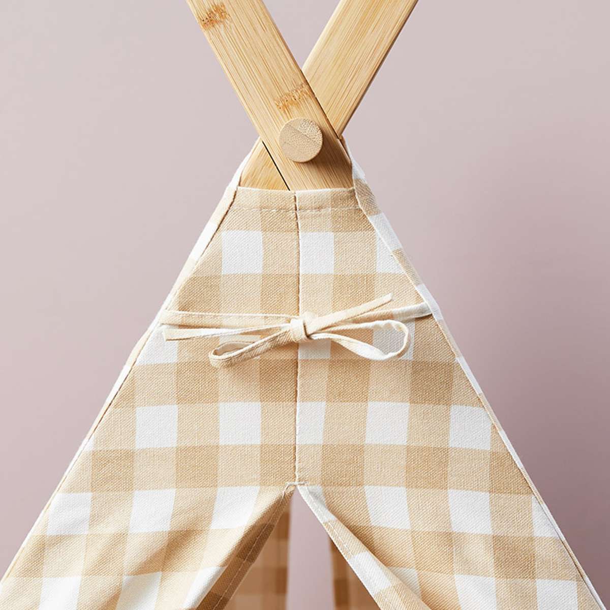 Minka House - Beige Gingham - Mocka New Zealand