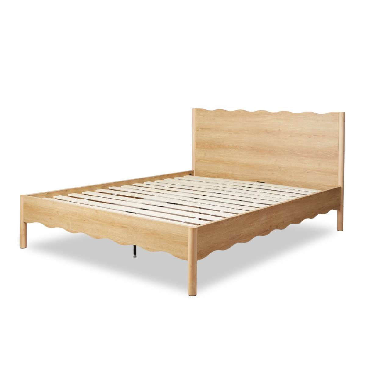 Malena Queen Bed - Natural - Mocka New Zealand