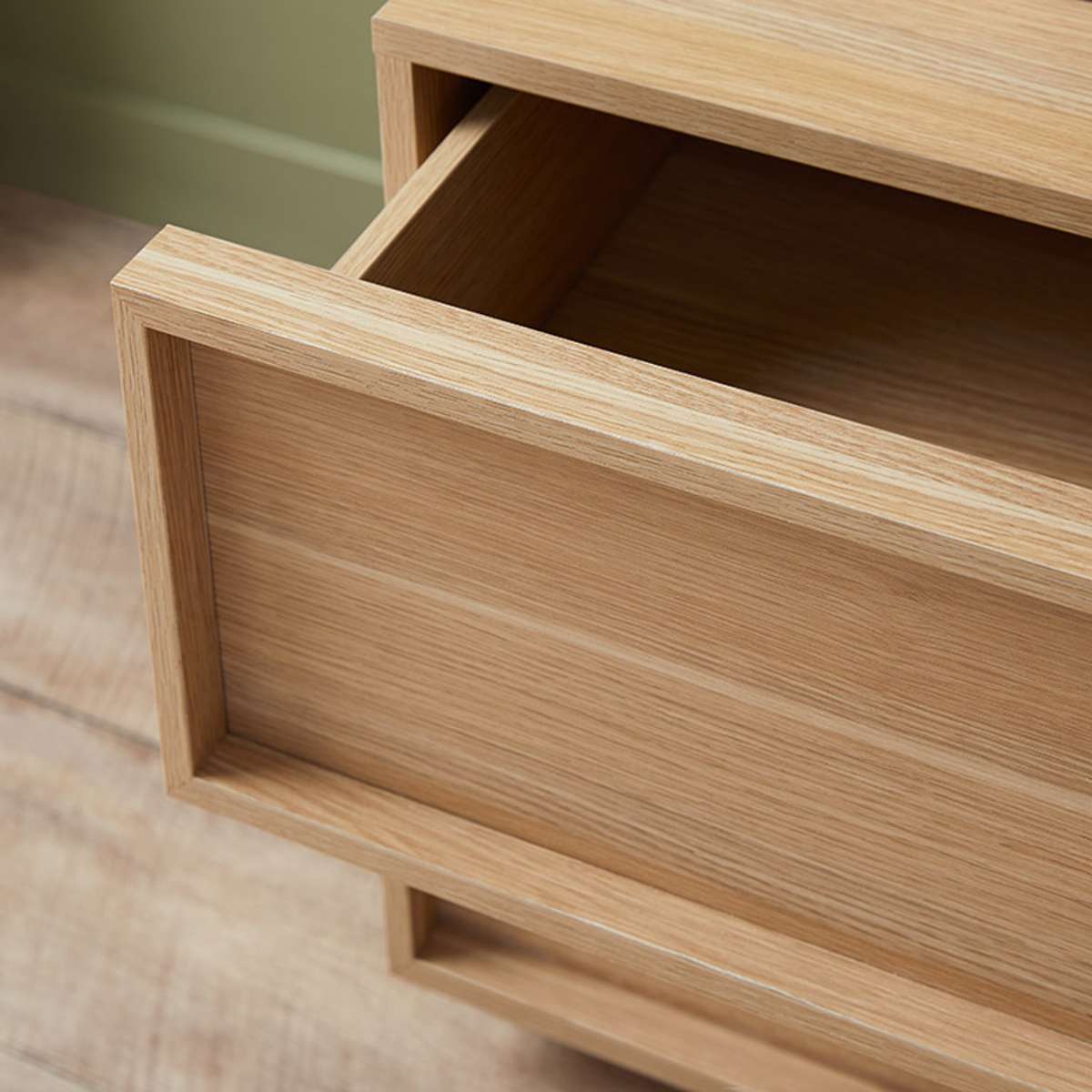 Osaka Bedside Table - Natural - Mocka New Zealand