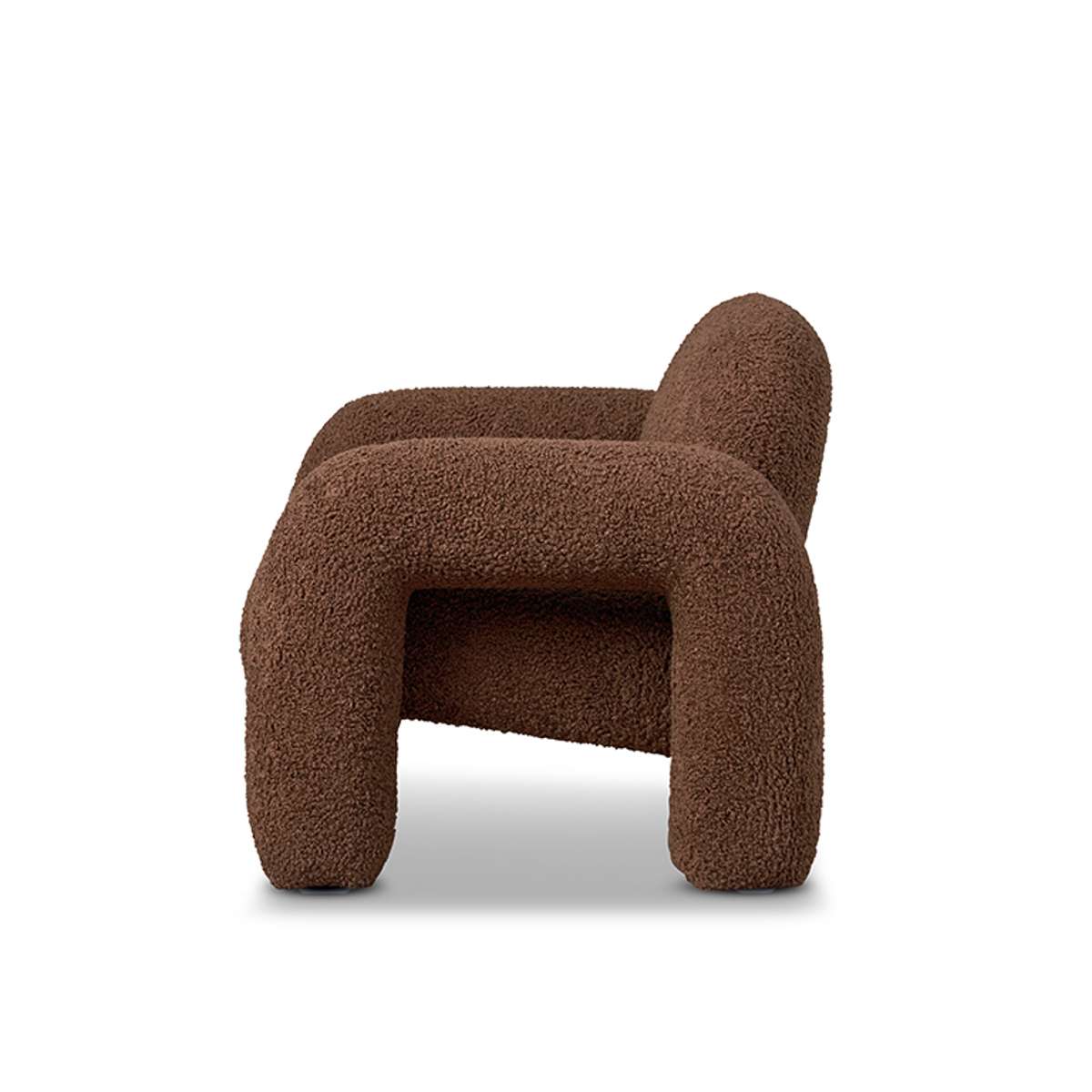 Felix Sherpa Occasional Chair - Chocolate - Mocka New Zealand