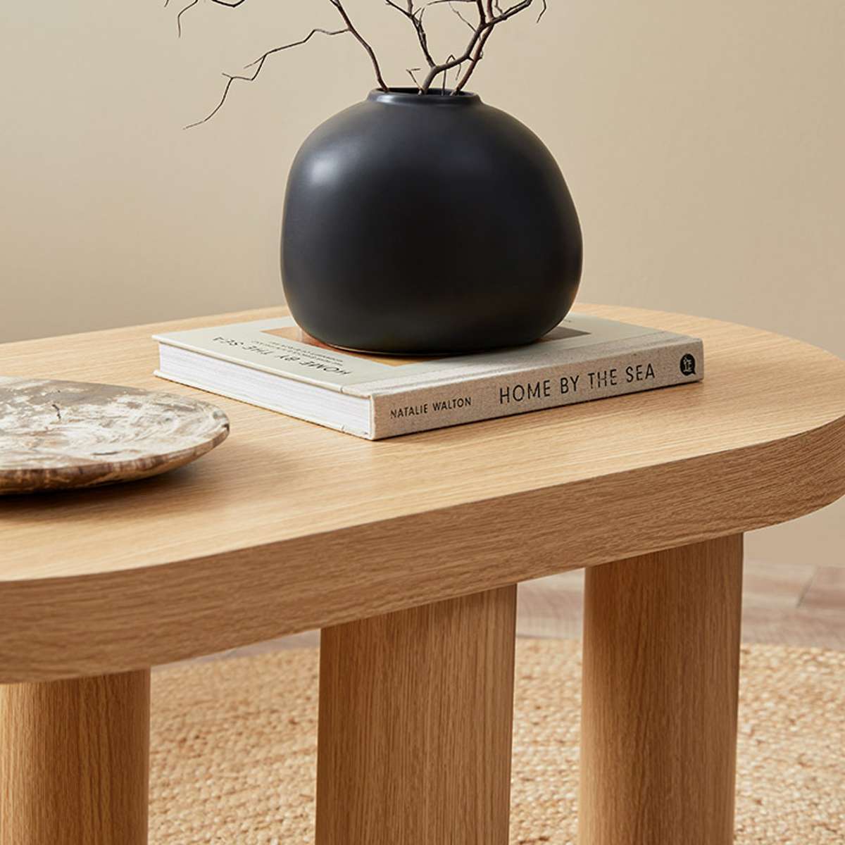 Millie Oval Coffee Table - Mocka New Zealand