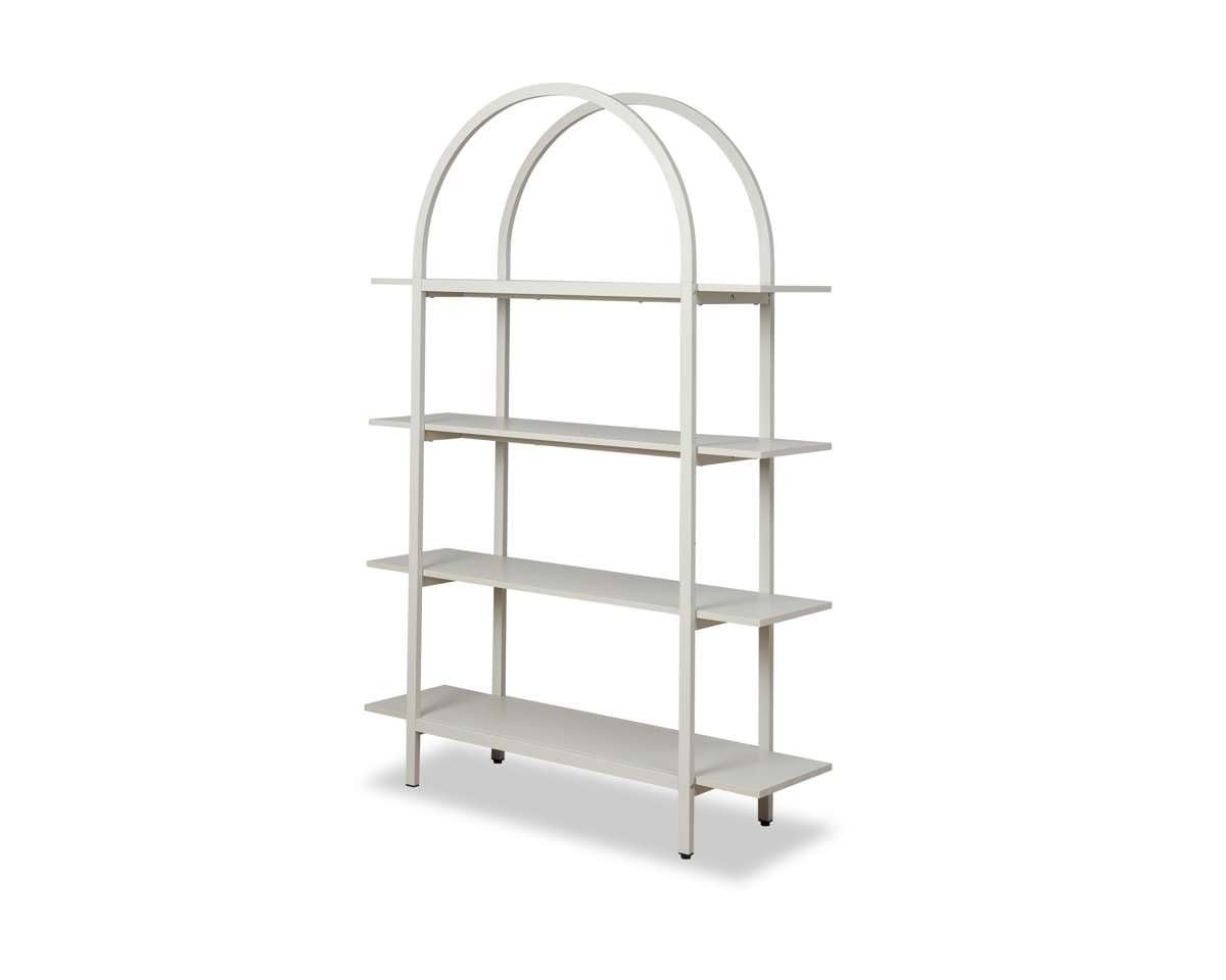 Alfie Arched Shelves - Beige - Mocka New Zealand