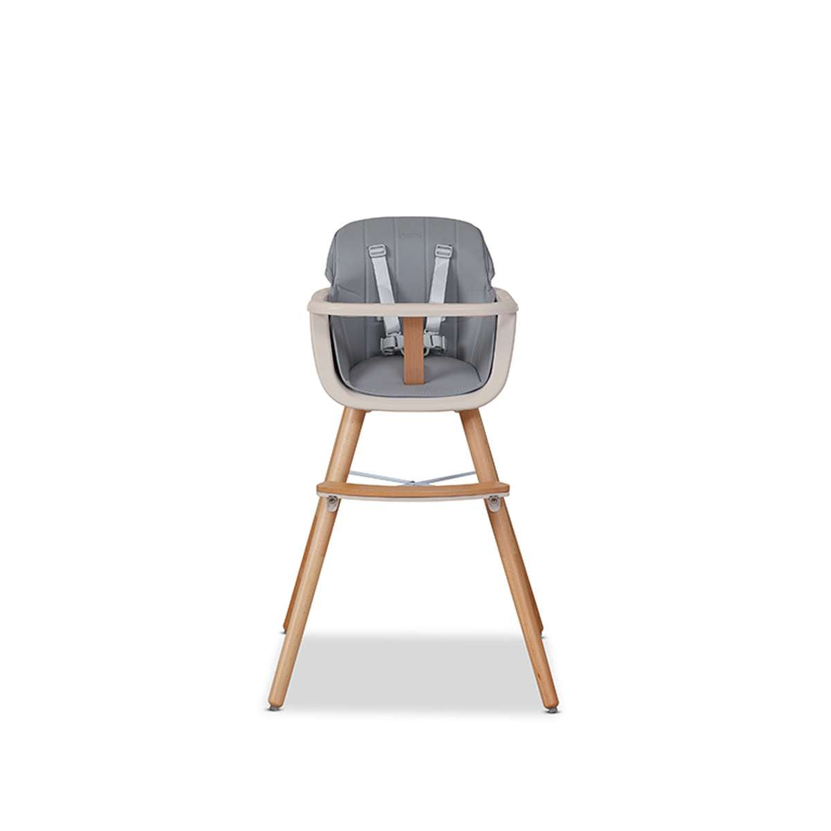 Jenson Natural Highchair - Grey - Mocka New Zealand