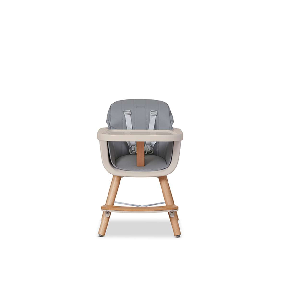 Jenson Natural Highchair - Grey - Mocka New Zealand