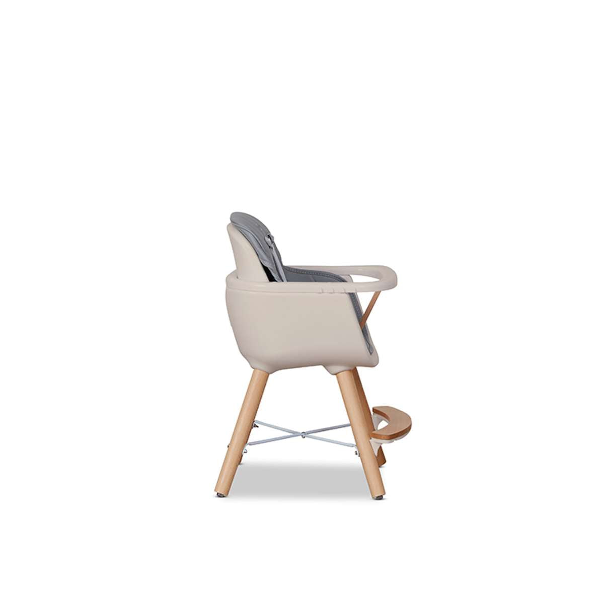 Jenson Natural Highchair - Grey - Mocka New Zealand