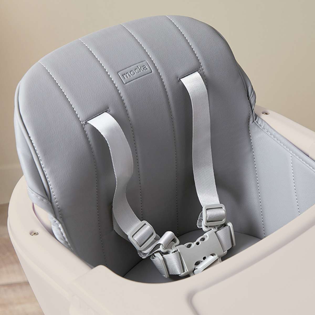 Jenson Natural Highchair - Grey - Mocka New Zealand