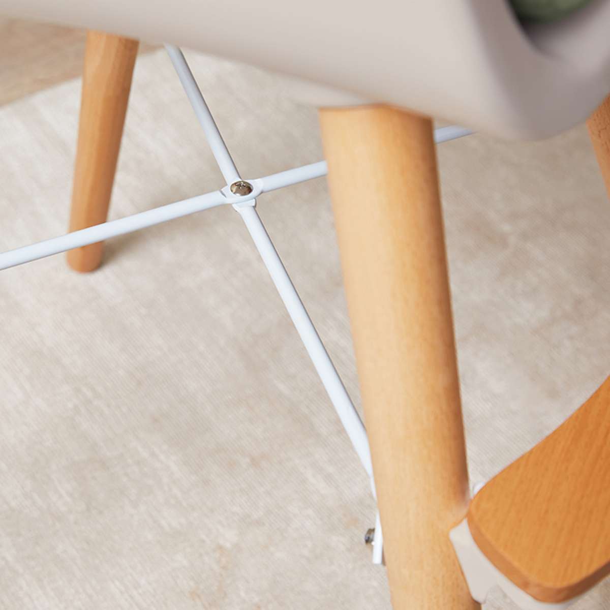 Jenson Natural Highchair - Sage Green - Mocka New Zealand