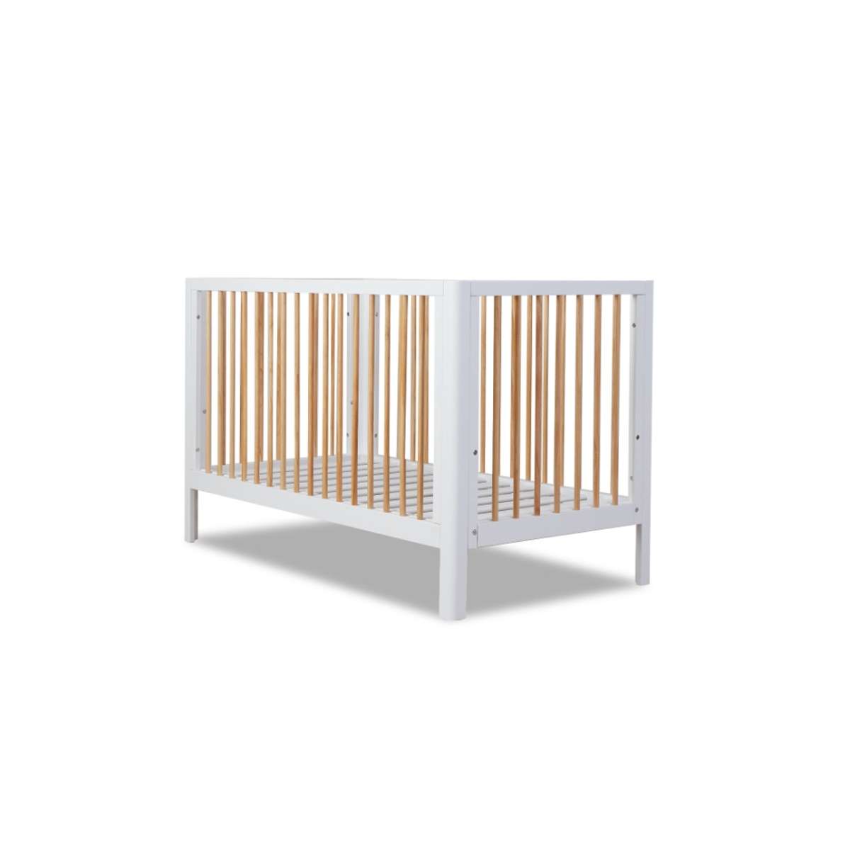 Fraser Coastal Cot - White/Natural - Mocka New Zealand