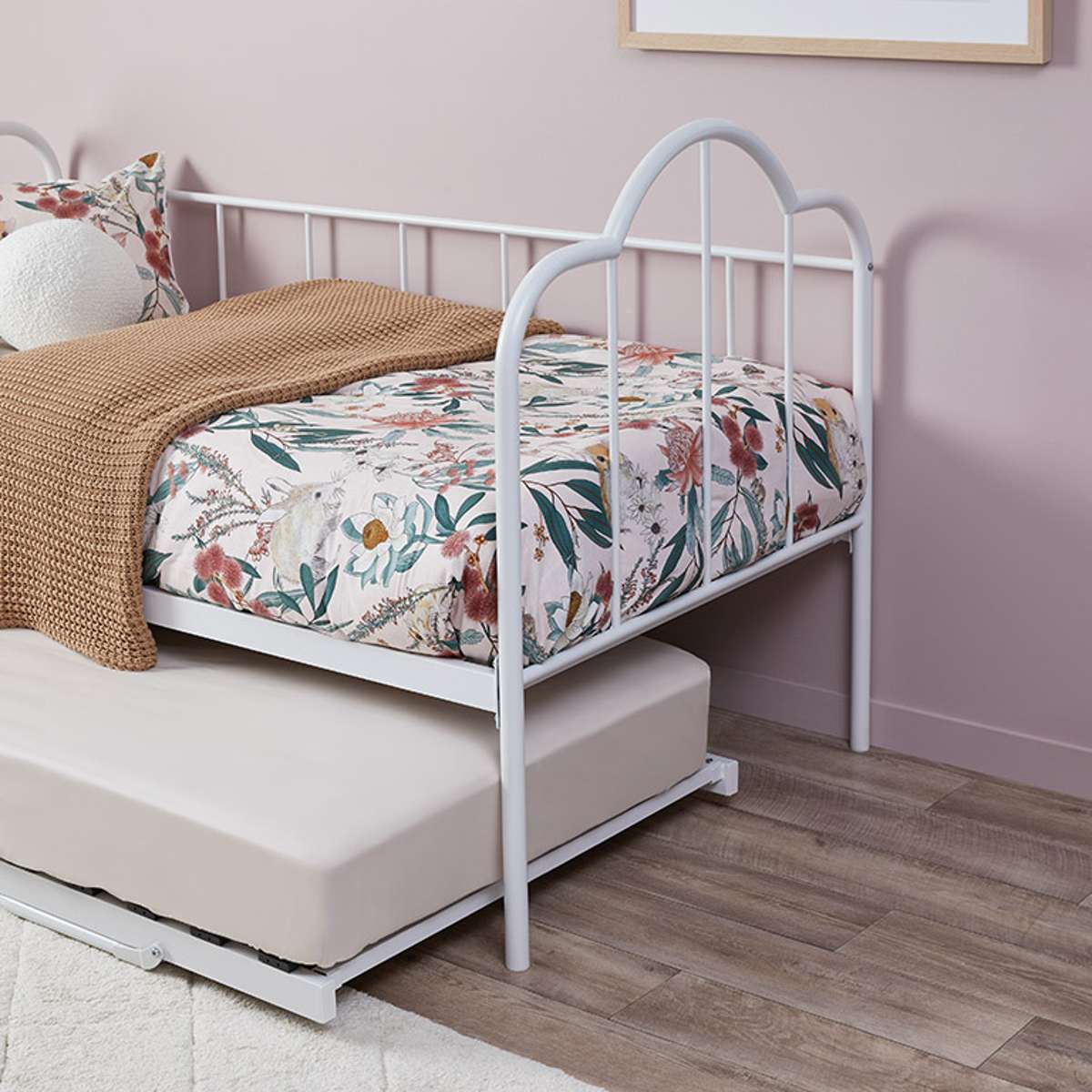 Cheap trundle bed with mattress online